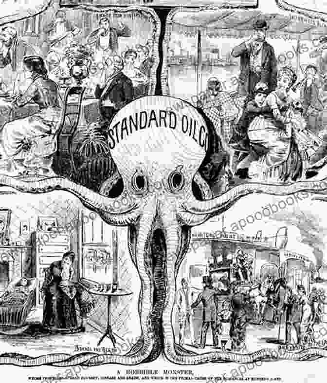 A Cartoon Depicting A Giant Monopoly Octopus Strangling Smaller Businesses The Corruption Of Capitalism: Why Rentiers Thrive And Work Does Not Pay