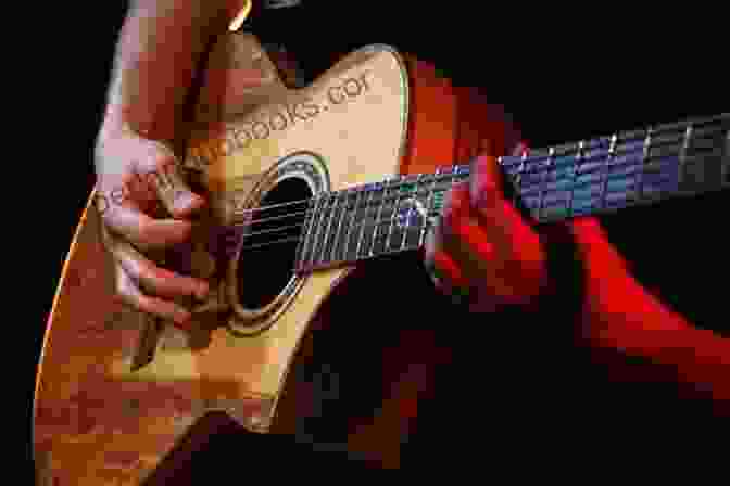 A Close Up Of A Guitarist Playing A Rock Guitar. Tapping Discovered: A Fresh Approach For Guitar Players Of Rock Metal Funk Country Fusion Styles