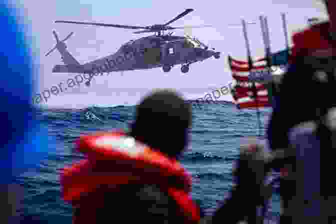 A Coast Guard Helicopter Hovers Above A Lone Sailor In The Atlantic Ocean During Hurricane Laura. Because Of Jim: A Story Of 17 Rescues In The Height Of COVID