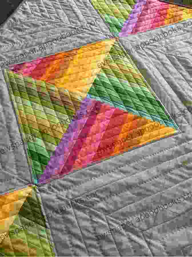 A Colorful And Vibrant Sliver Quilt With Intricate Patterns And Textures Sliver Quilts: 11 Projects Easy Technique For Dynamic Results