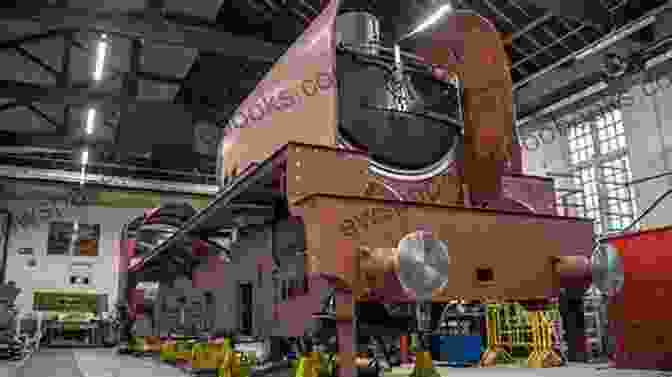 A Dedicated Locomotive Engineer Meticulously Inspecting A Powerful Steam Locomotive, Ensuring Its Readiness For Service On The Railways Of The South And West Of England. Industrial Locomotives Railways Of The South And West Of England