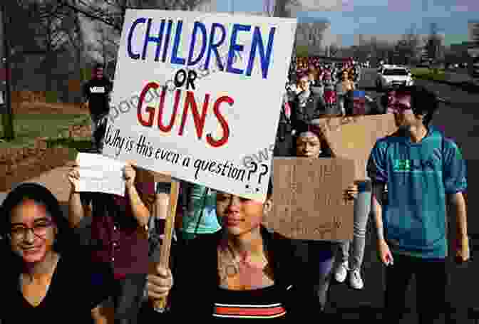 A Group Of People Holding Signs Protesting Against Gun Violence Guns And Control: A Nonpartisan Guide To Understanding Mass Public Shootings Gun Accidents Crime Public Carry Suicides Defensive Use And More