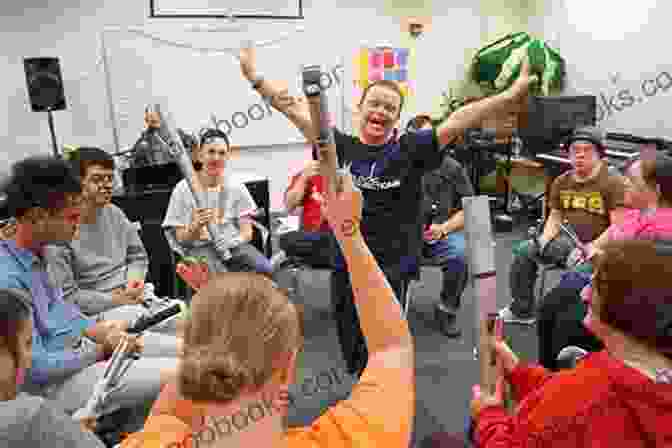 A Group Of People Participating In A Music Therapy Session, Using Music As A Tool For Healing And Well Being Experience And Meaning In Music Performance