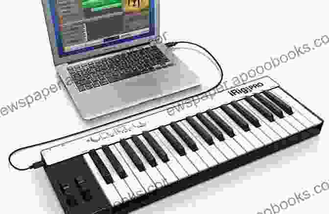 A Keyboard Piano Connected To A Computer, Displaying A Software Interface That Allows The User To Select And Play Backing Tracks. Learn How To Play Keyboard / Piano With Auto Accompaniment : A Self Tuition For Absolute Beginners