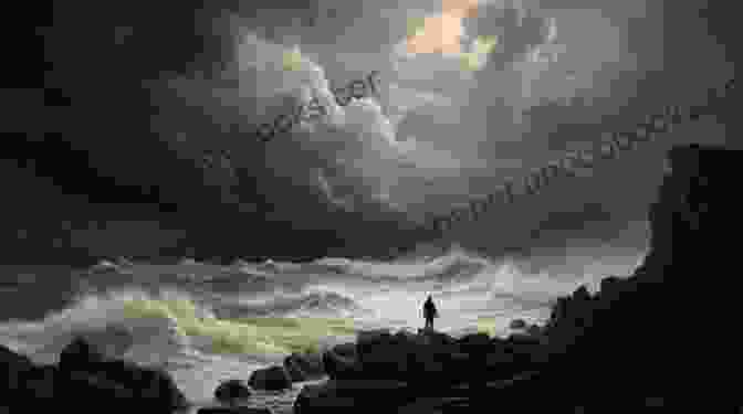 A Lone Warrior Standing On A Cliff, Gazing Out At A Storm Raging In The Distance The Oathsworn 1 To 5