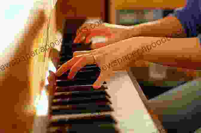 A Pianist Enthusiastically Playing The Piano Using The Hal Leonard Real Jazz Standards Fake Book: C Edition (Fake Books)