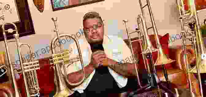 A Skilled Bass Trombonist Demonstrating Various Performance Techniques, Such As Tonguing, Legato, And Staccato Playing. Concert Music For Bass Trombone