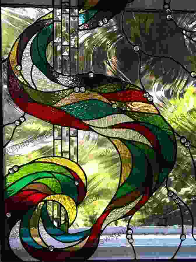 A Stunning Stained Glass Patchwork Artwork Featuring Vibrant Colors And Intricate Patterns. Stained Glass Patchwork (Craftworld Series)