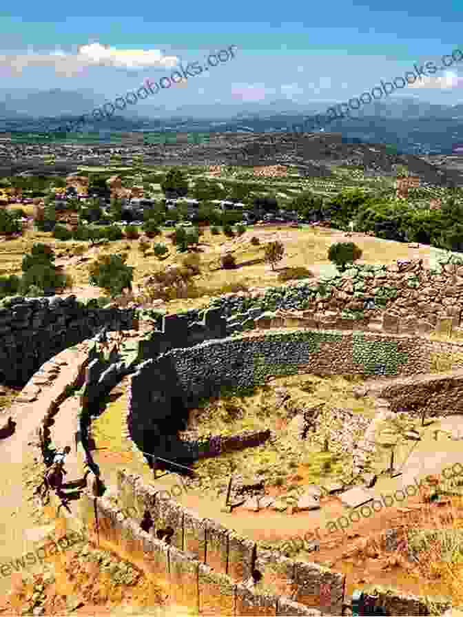 Aerial View Of The Ancient Citadel Of Mycenae Empires Of Bronze: The Shadow Of Troy (Empires Of Bronze 5)