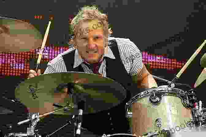 An Image Of A Famous Drummer Playing On Stage With A Band. Bang On Time: A Guide For The Beginning And Advancing Drum Student