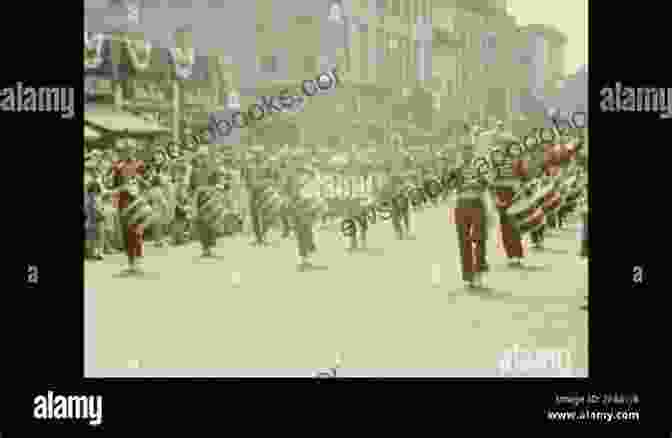 Black And White Photograph Of A Memorial Day Parade In Bridgewater In The 1940s, Featuring Floats, Marching Bands, And Spectators. Bridgewater (Images Of America) Global Publishing