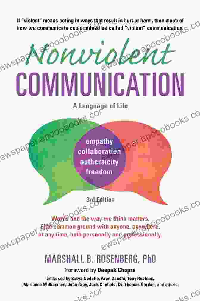 Book Cover Of Language Of Life Nonviolent Communication: A Language Of Life: Life Changing Tools For Healthy Relationships (Nonviolent Communication Guides)