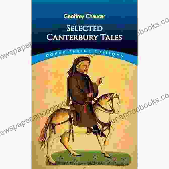 Book Cover Of Selected Canterbury Tales (Dover Thrift Editions: Poetry)