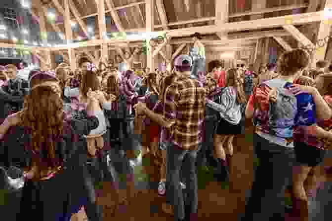 Children Learning To Square Dance At A Barn Dance In Kentucky. Barn Dances Jamborees Across Kentucky