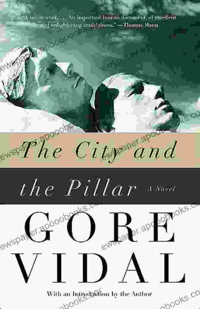 Cover Of Gore Vidal's 'The City And The Pillar' Featuring A Man's Face In Shadow, Evoking Mystery And Intrigue. The City And The Pillar: A Novel (Vintage International)