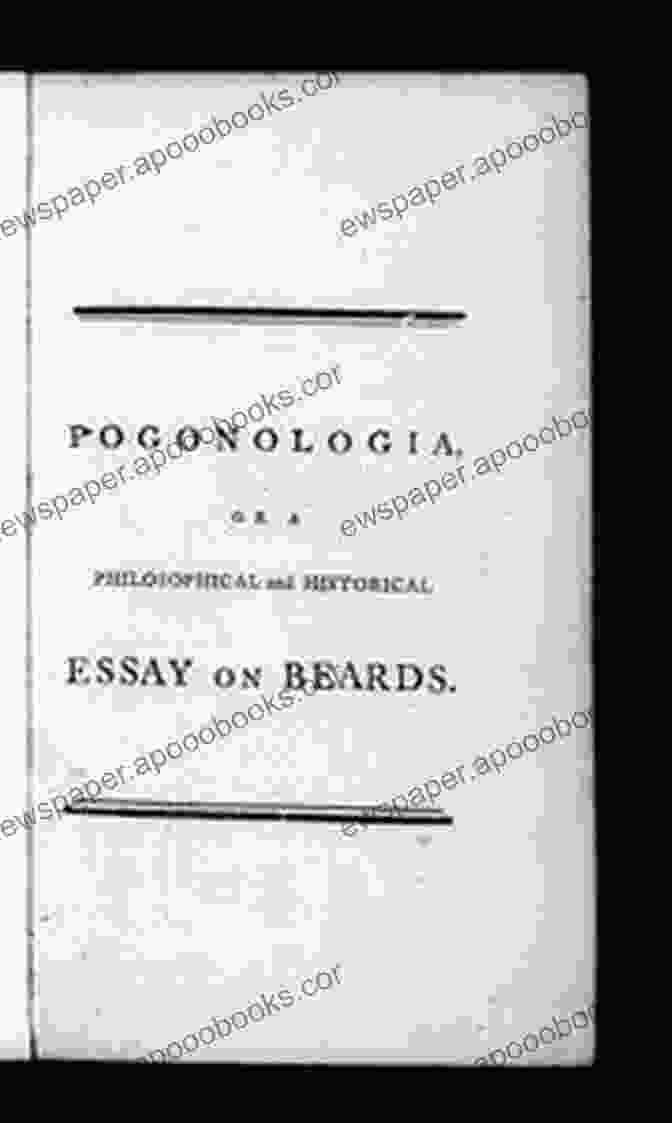 Cover Of 'Or Philosophical And Historical Essay On Beards 1786' Pogonologia: Or A Philosophical And Historical Essay On Beards (1786)