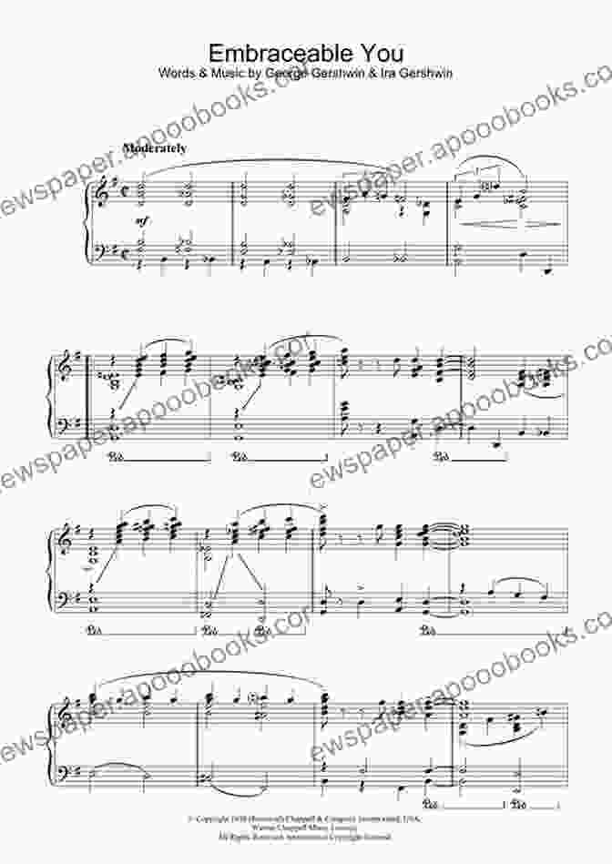 George Gershwin's Embraceable You Sheet Music For Saxophone Quartet George Gershwin Embraceable You (from Girl Crazy ) For Saxophone Quartet: Arranged By Giovanni Abbiati