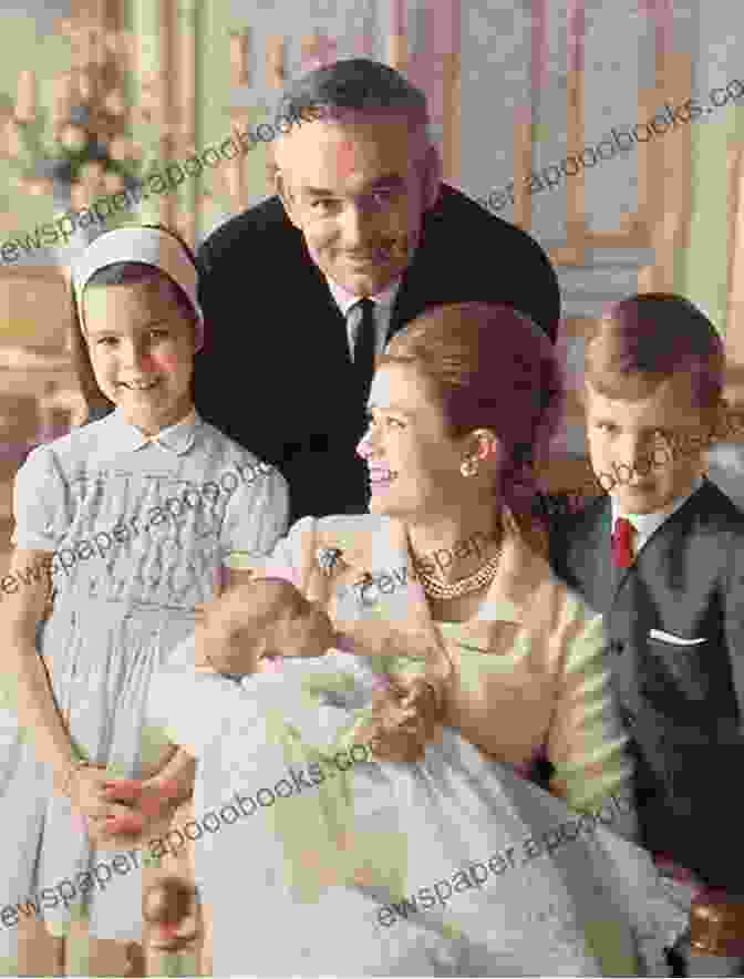 Grace Kelly With Her Husband, Prince Rainier III, And Their Children The Girl In White Gloves: A Novel Of Grace Kelly