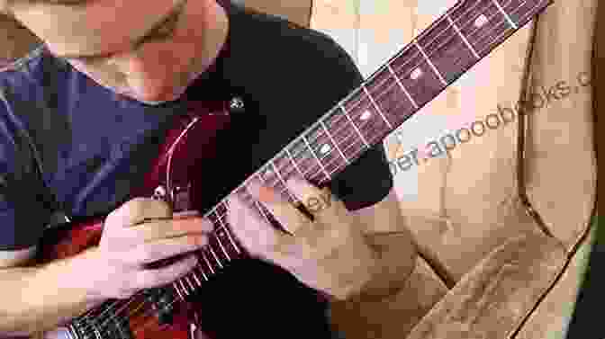 Guitarist Performing String Skipping Electric Guitar Techniques: 11 Guitar Techniques Every Rock And Blues Guitarist Must Know With 125+ Licks You Can Play Today