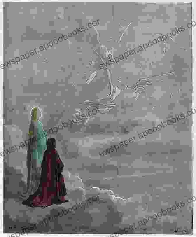 Gustave Doré's Illustration Of Dante And Beatrice In Paradiso La Divina Commedia Gregory Orr