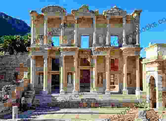 Intricate Facade Of The Library Of Celsus In Ephesus Turkey A Traveller S Tales: A Selection Of Essays And Articles On Tourist Turkey By The Author