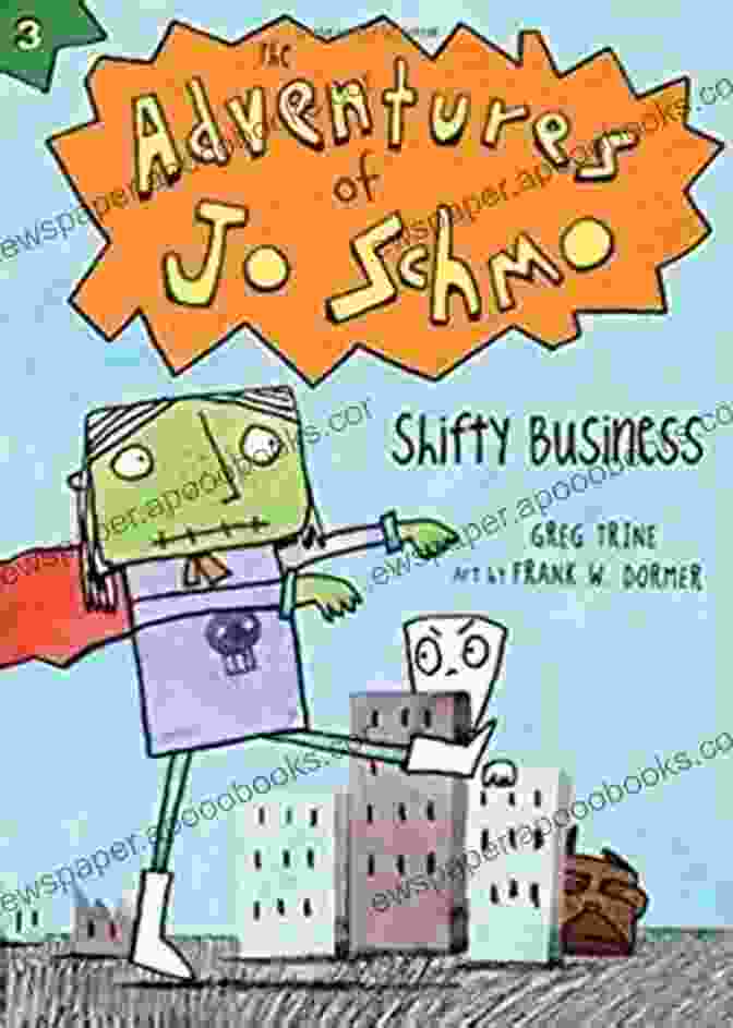 Jo Schmo, The Protagonist Of The Novel 'Shifty Business,' Stands Confidently With A Mysterious Expression, Surrounded By Shadows And Intrigue Shifty Business (The Adventures Of Jo Schmo 3)