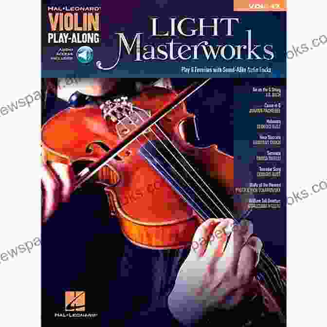 Light Masterworks Violin Play Along Volume 47 Book Cover Light Masterworks Violin Play Along: Volume 47