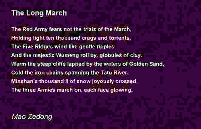 Mao Zedong's Poem 'The Long March' Dragon In Ambush: The Art Of War In The Poems Of Mao Zedong