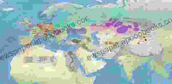 Map Of Bronze Age Empires Empires Of Bronze: The Shadow Of Troy (Empires Of Bronze 5)