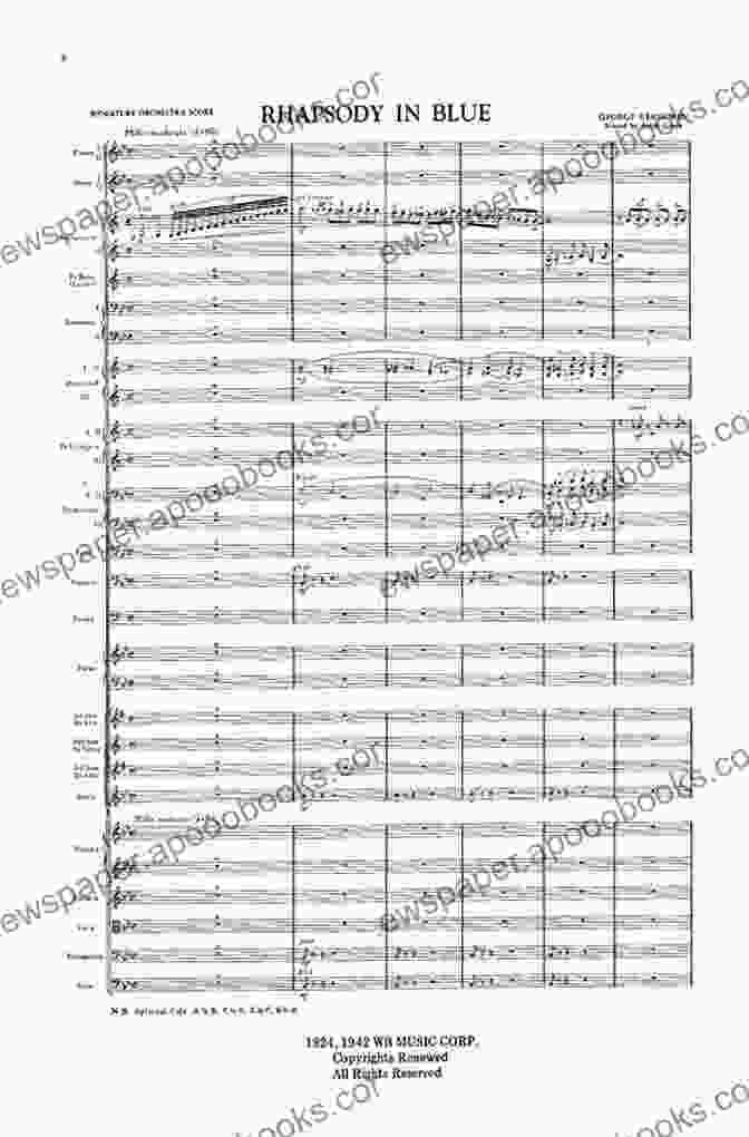 Rhapsody In Blue Full Orchestra Miniature Score Rhapsody In Blue: Full Orchestra (Miniature Score)