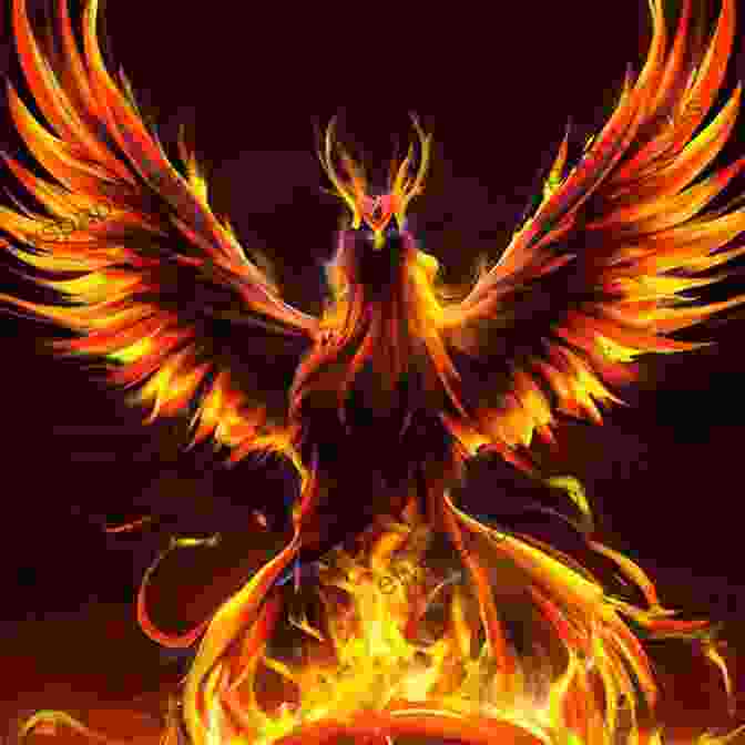 Separation Healing Phoenix Book Cover Featuring A Majestic Phoenix Rising From The Ashes Separation: Healing Phoenix