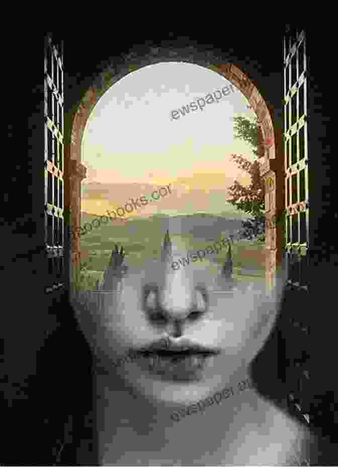 Surreal Image Of A Person's Face Merging With Digital Code Classical Literature And Posthumanism Himani Bhatt