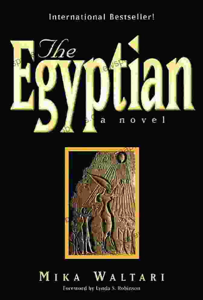 The Egyptian By Mika Waltari Book Cover, Depicting An Ancient Egyptian Scene With Pyramids And The Nile River The Egyptian Mika Waltari