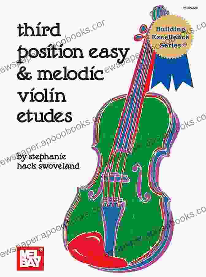 Third Position Easy Melodic Violin Etudes Book Cover Third Position Easy Melodic Violin Etudes