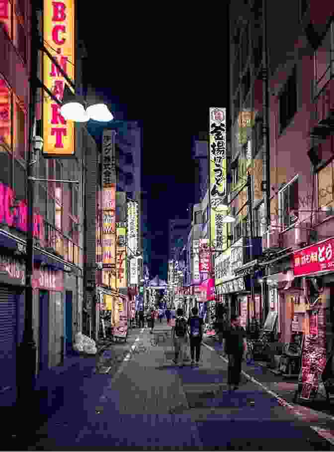 Tokyo Street Scene With Traditional Buildings And Neon Signs Tokyo Travel Guide With 100 Landscape Photos