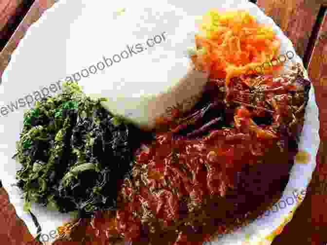 Vibrant African Dish Featuring Colorful Vegetables, Aromatic Spices, And Succulent Meats, Capturing The Essence Of The Continent's Culinary Heritage Delicious And Fruity Cooking : African Recipes For Every Concern Delicious Uncomplicated Healthy And Sustainable