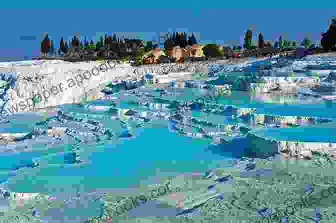 White Travertine Terraces And Cascading Waterfalls Of Pamukkale Turkey A Traveller S Tales: A Selection Of Essays And Articles On Tourist Turkey By The Author