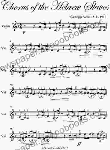 Chorus Of The Hebrew Slaves Verdi Easy Violin Sheet Music