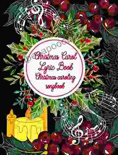 Christmas Carol Lyric Caroling songbook : 30 Traditional Carols Great for families Xmas gift